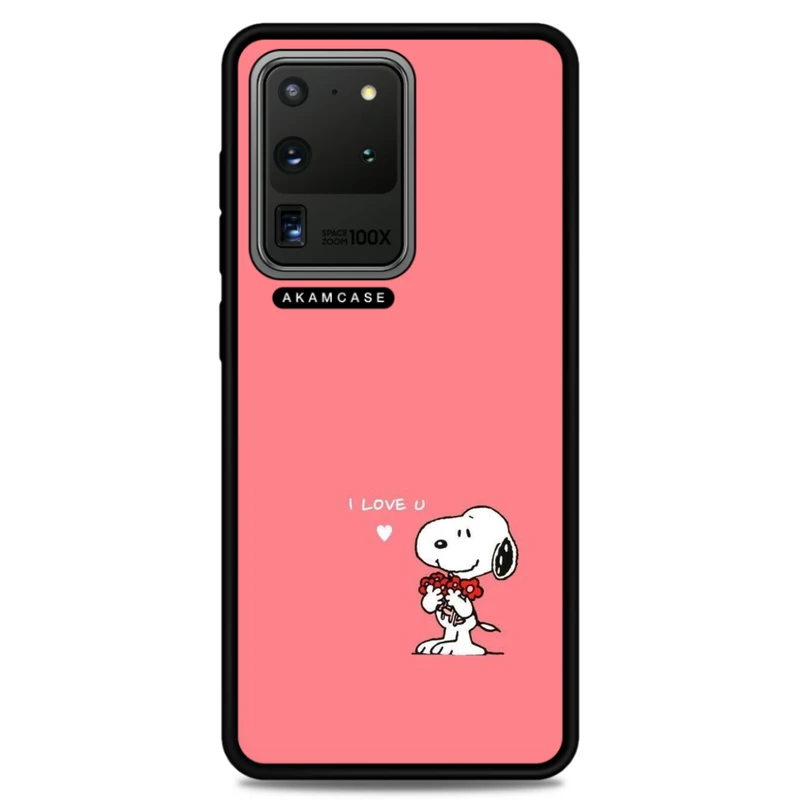کاور آکام مدل AMC-WSGS20U-SNOOPY-20 مناسب برای گوشی موبایل سامسونگ Galaxy S20 Ultra