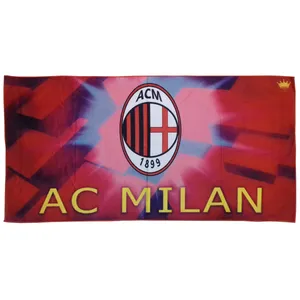 حوله استخری طرح AC Milan سایز 70x140 سانتی متر