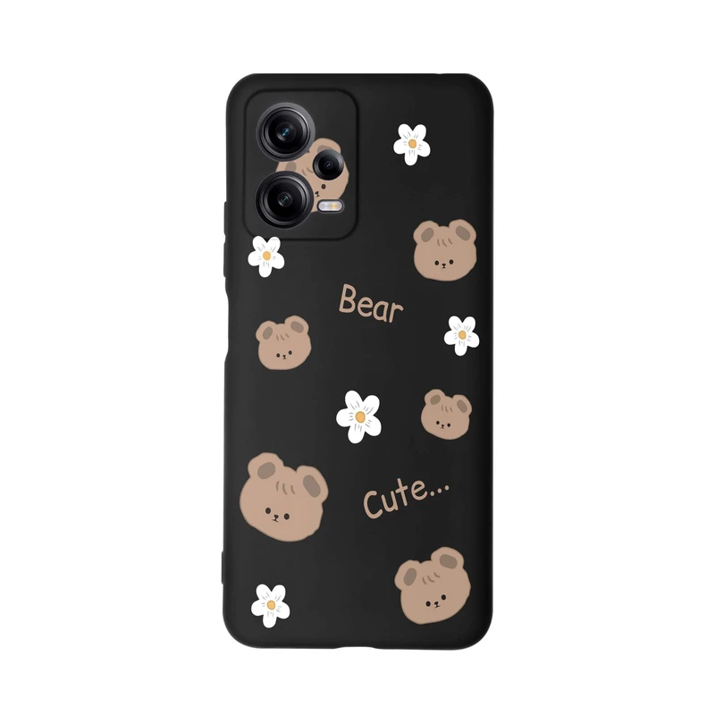 کاور قاب گارد طرح خرس بیر کد f8235 مناسب برای گوشی موبایل شیائومی Redmi Note 12 Pro Plus