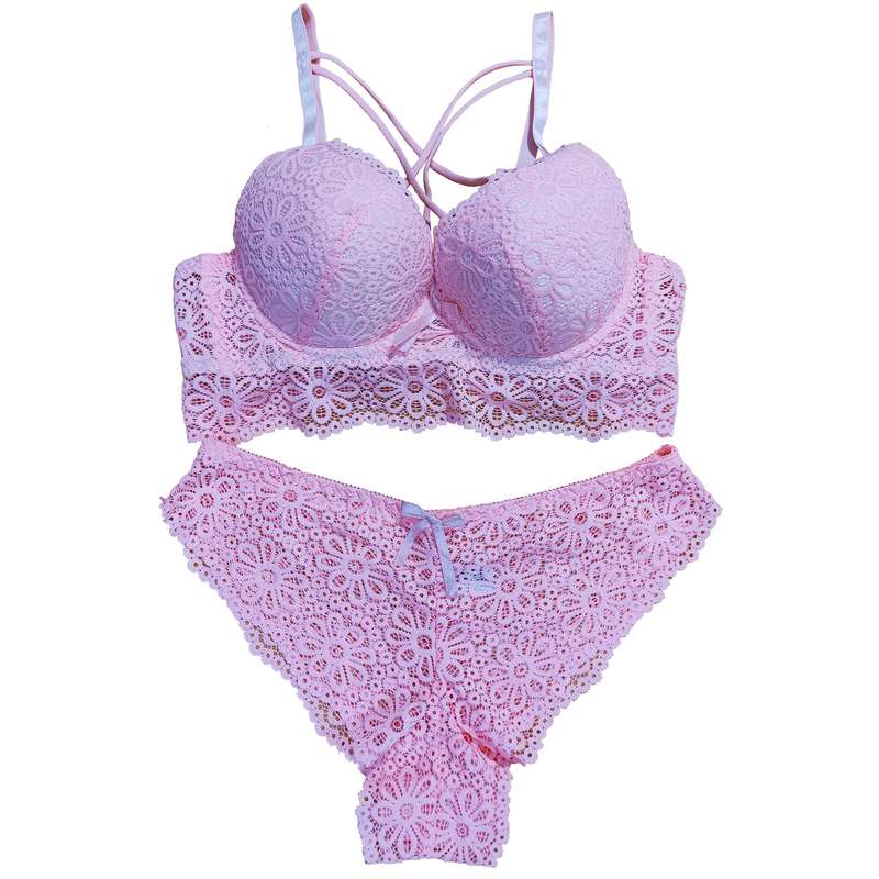 ست شورت و سوتین زنانه مدل اسفنجی هارنس دار کد 1451