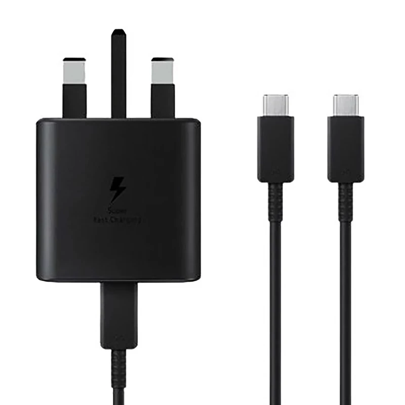 شارژر دیواری 25 وات مدل pd 2024 25w به همراه کابل USB-c