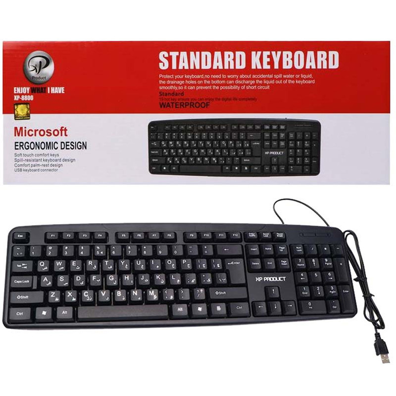 کیبورد ایکس پی-پروداکت مدل XP-8800، Full-size