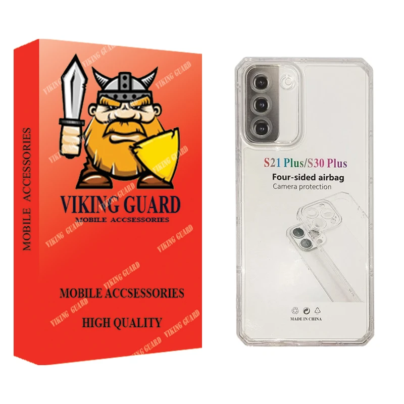 کاور وایکینگ گارد مدل ژله ای مناسب برای گوشی موبایل سامسونگ Galaxy S21 plus 5G