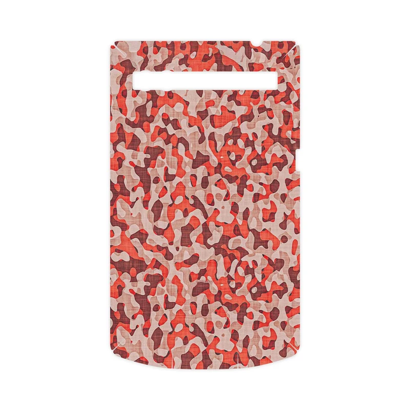 برچسب پوششی ماهوت مدل Red Infantry Army-FullSkin مناسب برای گوشی موبایل بلک بری P9983
