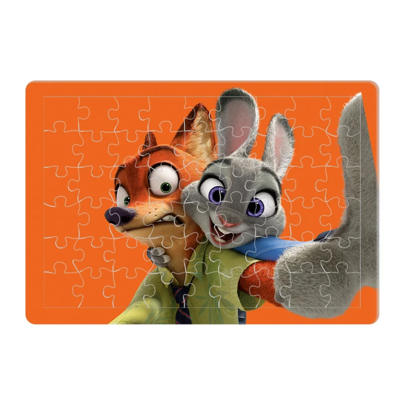 پازل 54 تکه هومرو مدل PL872 طرح انیمیشن زوتوپیا