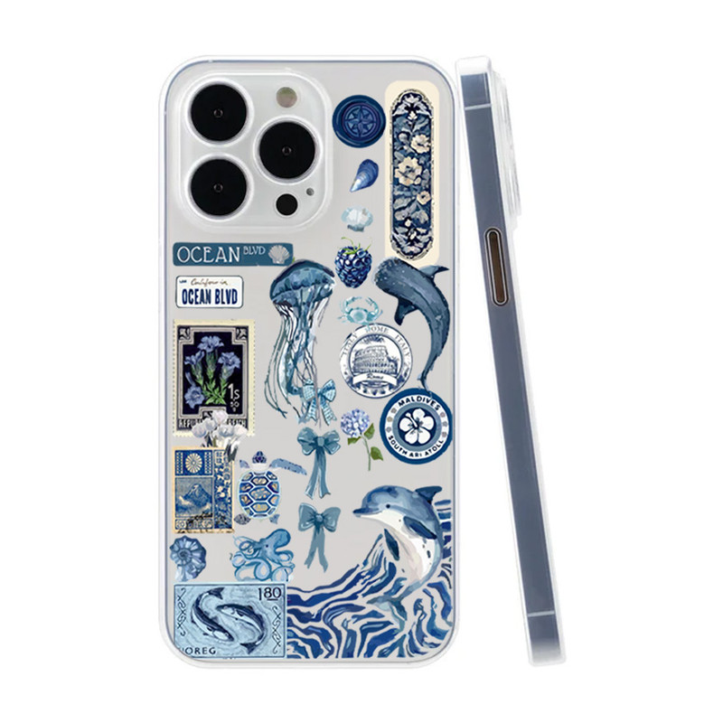 کاور طرح Blue Summer مناسب برای گوشی موبایل اپل iPhone 16 Promax