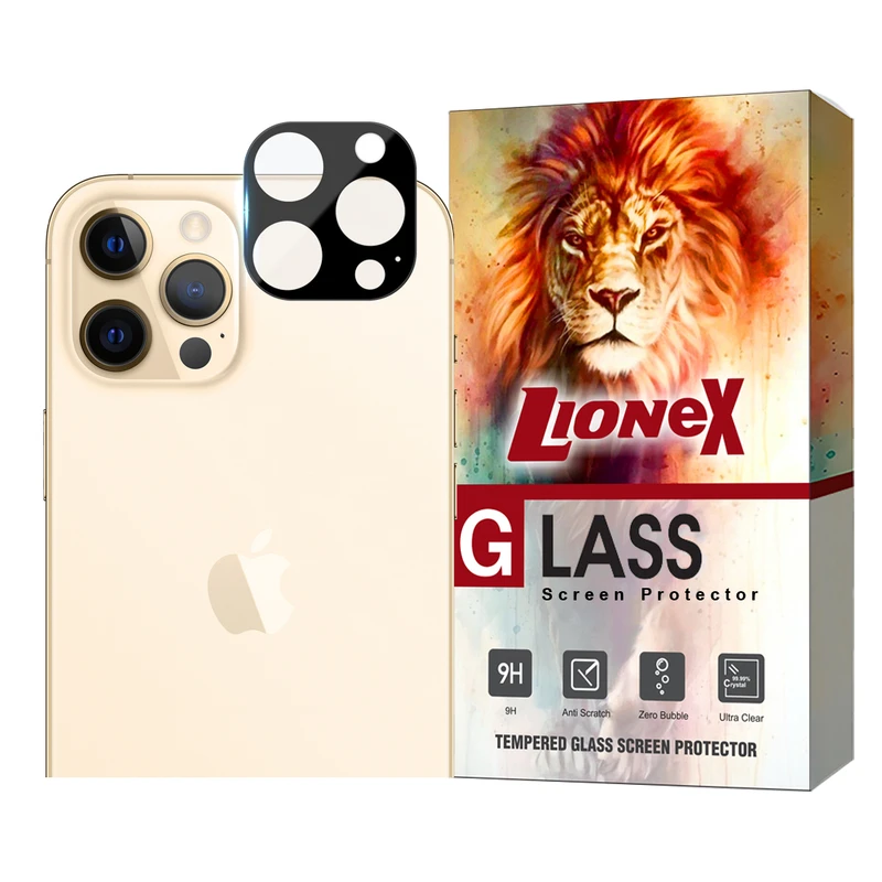 محافظ لنز دوربین لایونکس مدل LENSFUL مناسب برای گوشی موبایل اپل iPhone 12 Pro Max