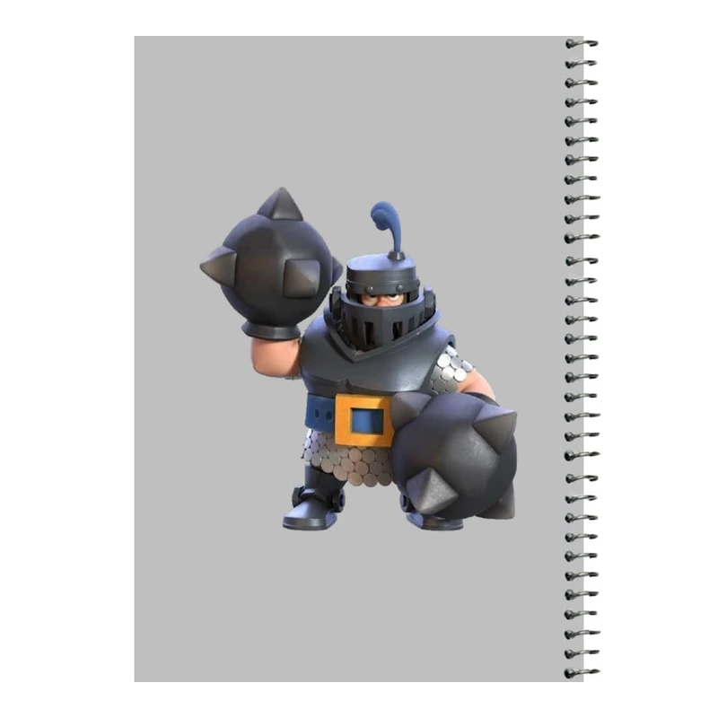 دفتر مشق 80 برگ اس جی مدل کلش رویال کد 2