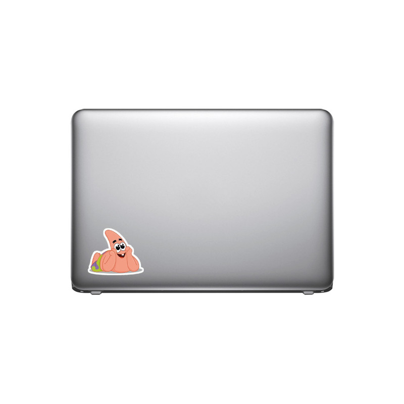 استیکر لپ تاپ گراسیپا طرح پاتریک کد 02