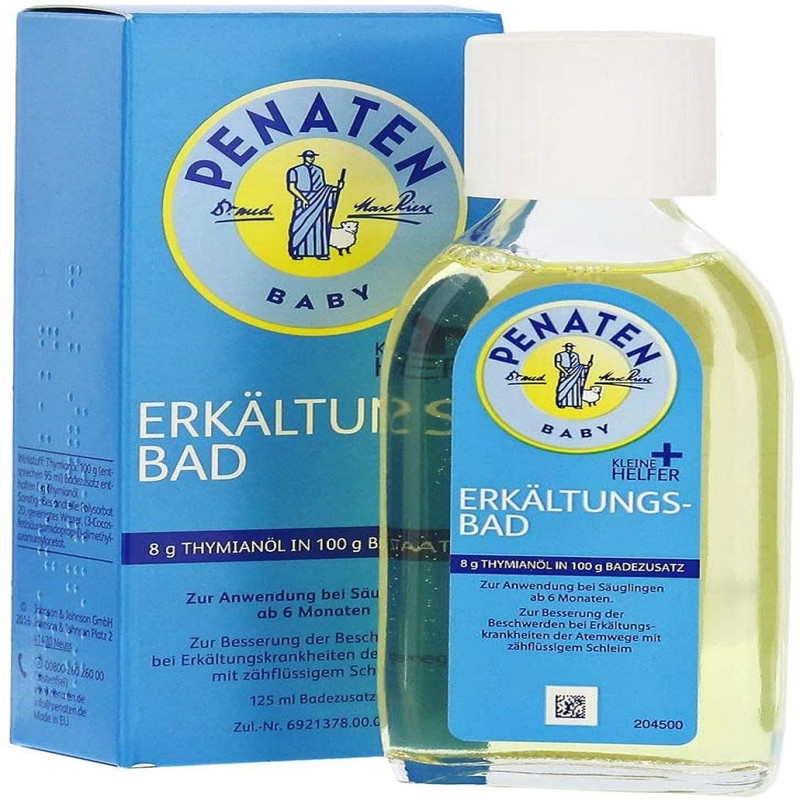 روغن بدن کودک پناتن مدل erkältungsbad حجم 125 میلی لیتر