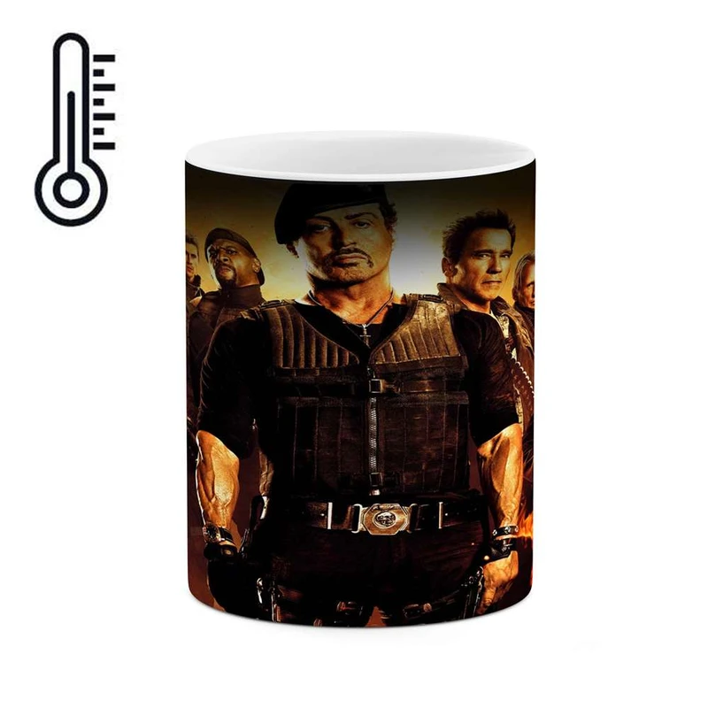 ماگ حرارتی کاکتی مدل فیلم The Expendables کد mgh10539