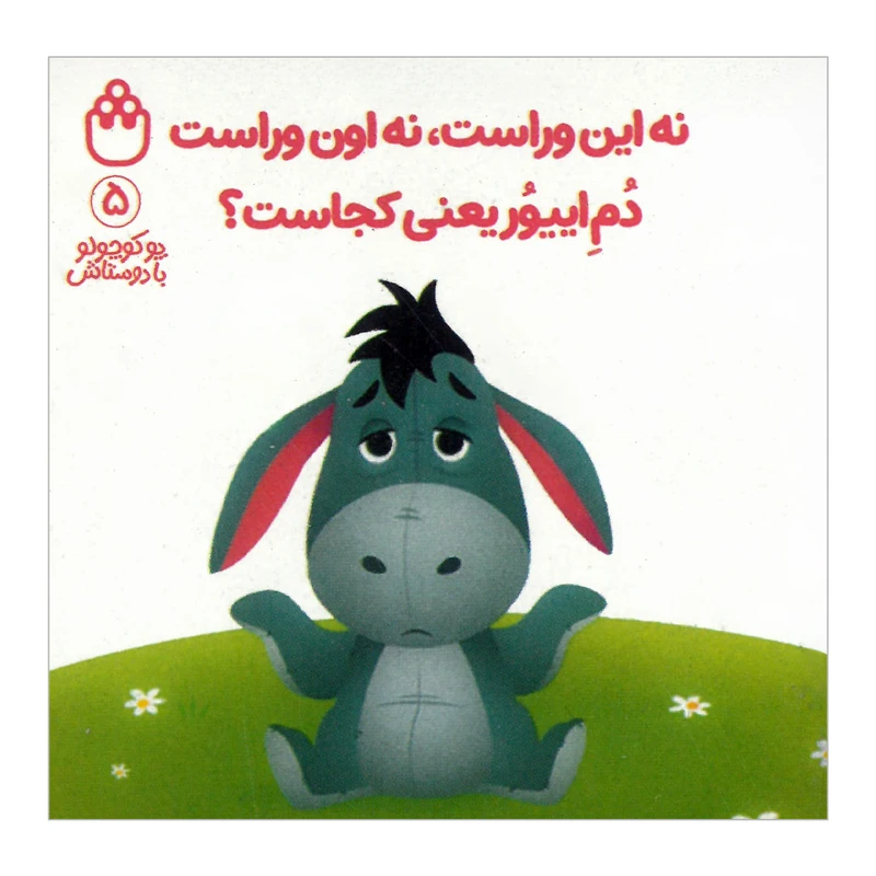 کتاب نه این وراست نه اون وراست دم اییور یعنی کجاست اثر آلن السکاندر میلن ترجمه طیبه شامانی انتشارات شادزی