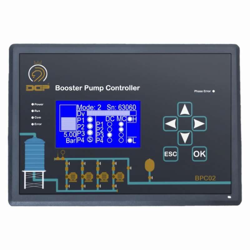 کنترلر بوستر پمپ دی جی پی مدل bcp02 کنترلر بوستر پمپ دی جی پی مدل bcp02