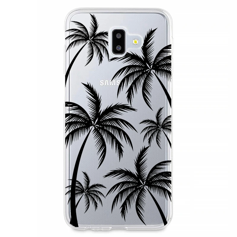 کاور مگافون طرح نخل مدل C52-B مناسب برای گوشی موبایل سامسونگ Galaxy J6 Plus