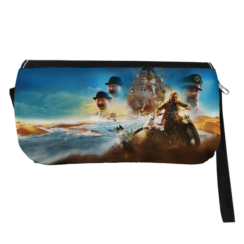   جامدادی مدل دوزیپ طرح انیمیشن تن تن کد NI747