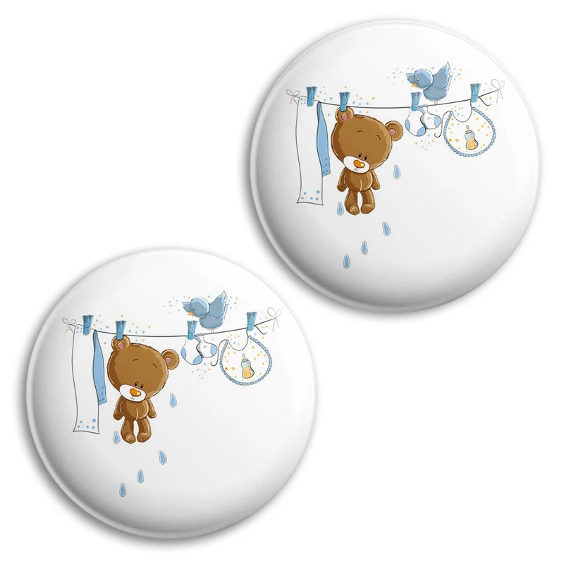 مگنت پرمانه طرح cute کد pmag2.26830 مجموعه 2 عددی
