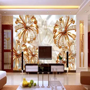 پوستر دیواری سه بعدی مدل گل نگینی DVRF2294