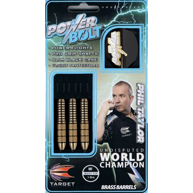دارت یدک تارگت مدل POWER BOULT.PHIL TAYLOR بسته 3 عددی