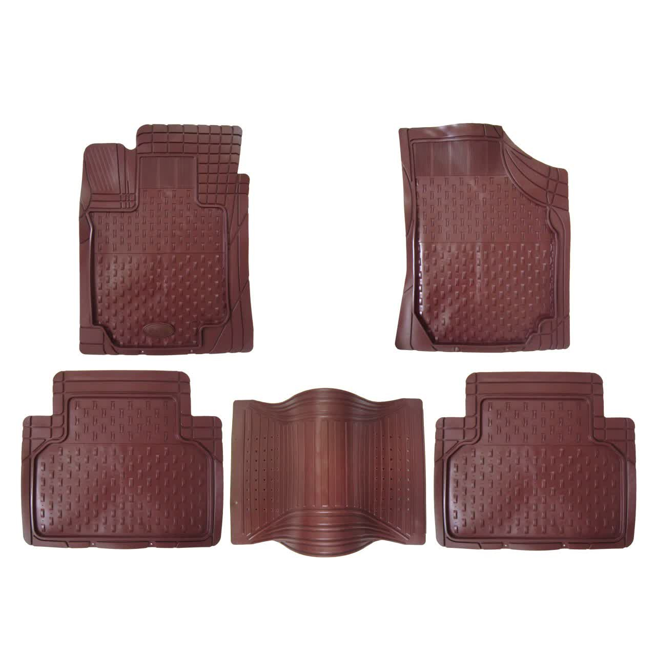 کفپوش خودرو بابل کارپت مدل یونیورسال طرح کوبا مجموعه پنج عددی