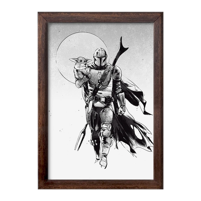 تابلو خندالو طرح جنگ ستارگان (Star Wars) کد F1772