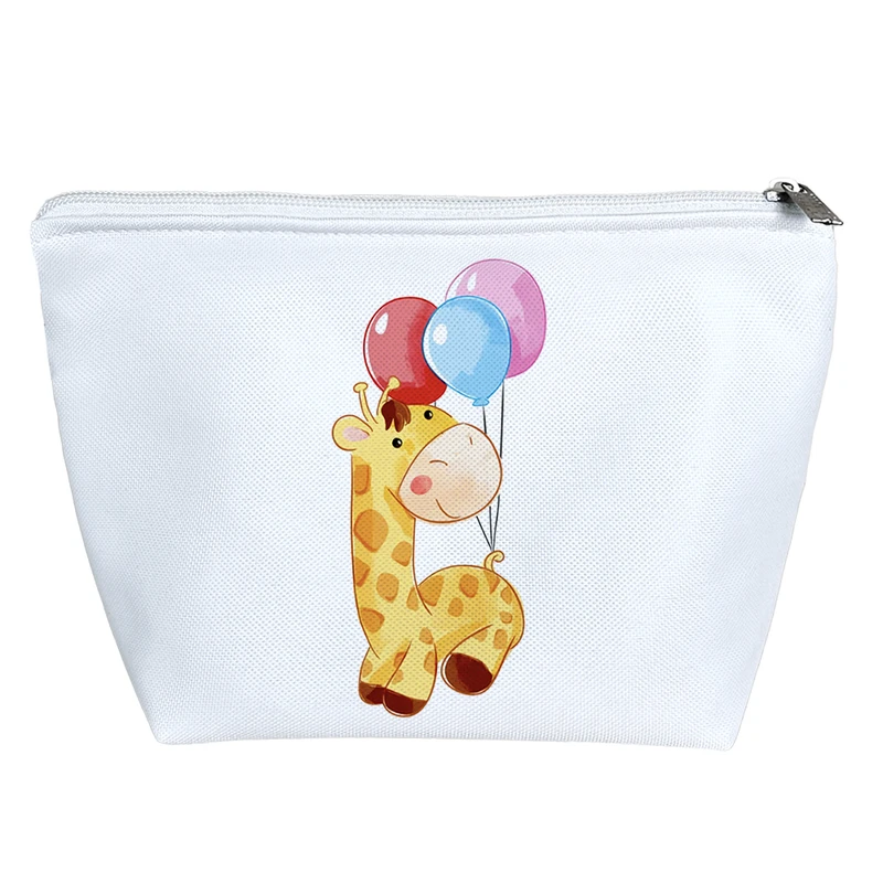 کیف لوازم آرایش دخترانه خندالو مدل زرافه کد H289