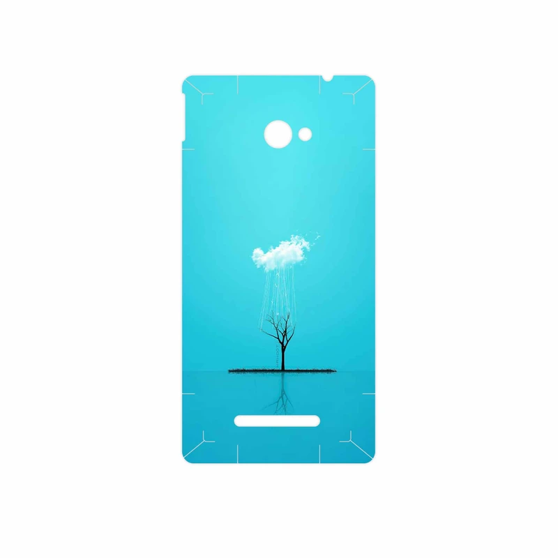 برچسب پوششی ماهوت مدل Minimal Tree مناسب برای گوشی موبایل اچ تی سی 8X