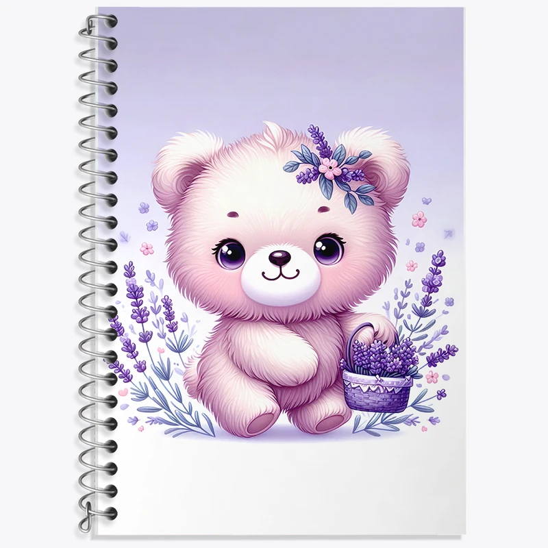 دفتر نت موسیقی 50 برگ خندالو طرح خرس کیوت کد F5334