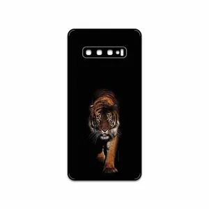 MAHOOT Wild Tiger Cover Sticker for Samsung Galaxy S10 Plus