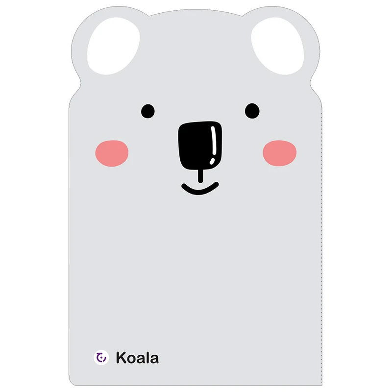 دفترچه یادداشت 32 برگ مدل حیوانات بانمک طرح  کوآلا کد 12001