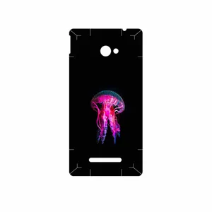 MAHOOT jellyfish Cover Sticker for HTC 8X