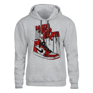 هودی مردانه مدل SPORT  کد 122 رنگ طوسی