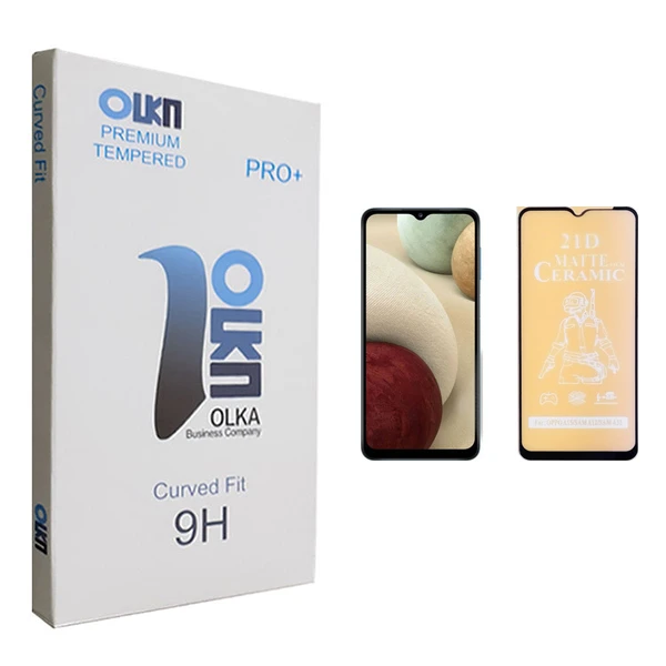 محافظ صفحه نمایش سرامیکی الکا مدل +PRO مناسب برای گوشی موبایل سامسونگ Galaxy A12