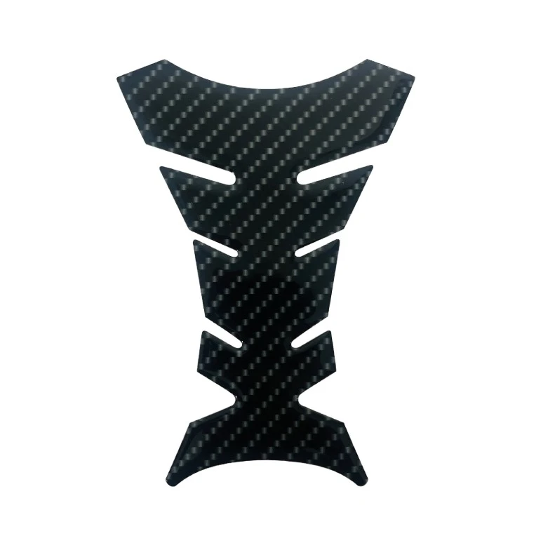 پد برچسب روی باک موتور سیکلت وارون مدل ژله ای NO NAME کد A-62-CARBON