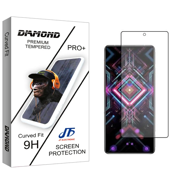 محافظ صفحه نمایش سرامیکی جی اف مدل Diamond مناسب برای گوشی موبایل شیائومی Redmi K40 Gaming