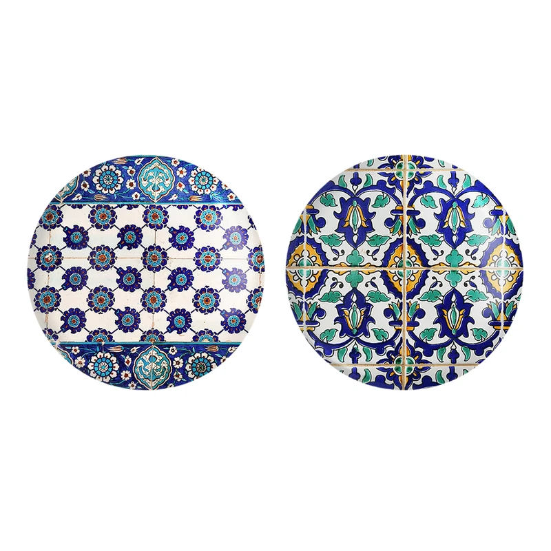 مگنت خندالو طرح کاشی کد 21852186 مجموعه 2 عددی