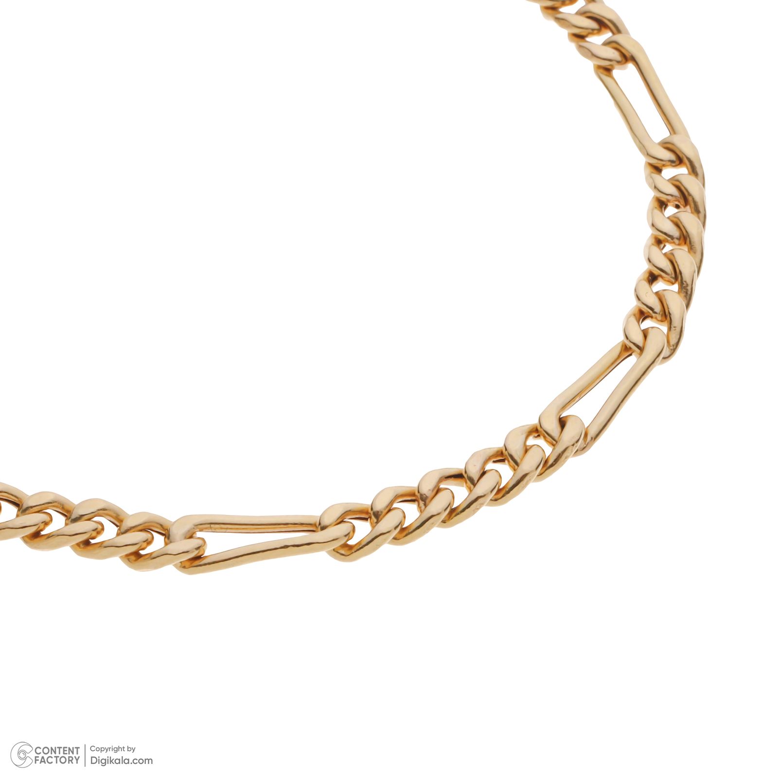 دستبند طلا 18 عیار زنانه طلای مستجابی مدل 40174 -  - 2