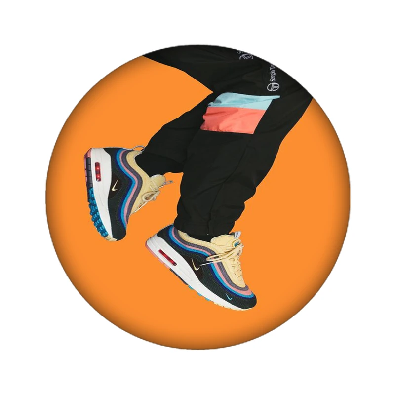 استیکر لپ تاپ طرح Foot کد 4018
