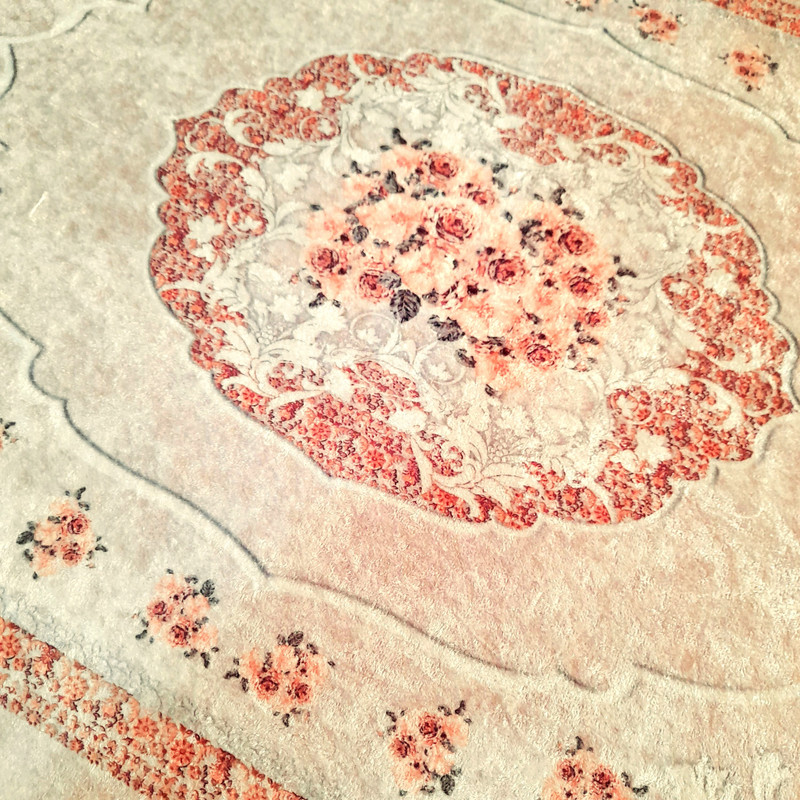 پادری طرح مستطیل ترمزدار کد E111 سایز 50×80 سانتی متر