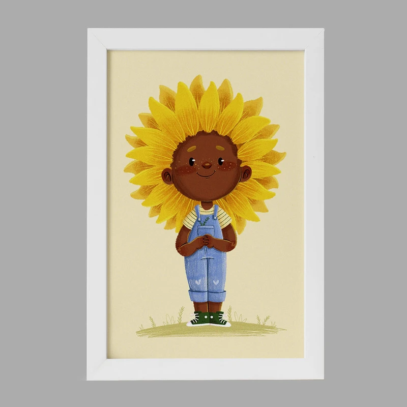 تابلو خندالو مدل دخترانه فانتزی کد 25730