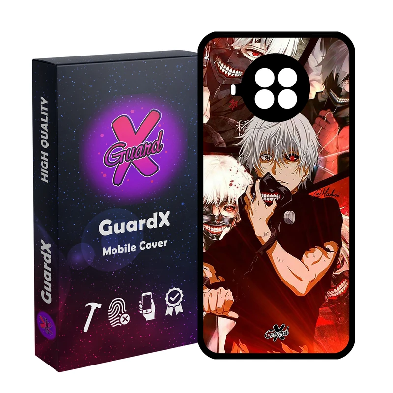 کاور گارد ایکس طرح Tokyo Ghoul Anime مدل Glass10549 مناسب برای گوشی موبایل شیائومی MI 10T Lite/Redmi Note 9 Pro 5G/10I 5G