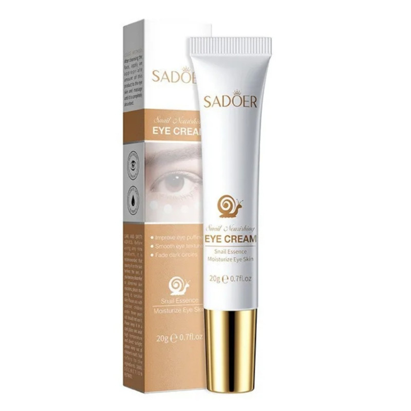 کرم دور چشم روز و شب سادور مدل کلاژن حلزون وزن ۲۰ گرم