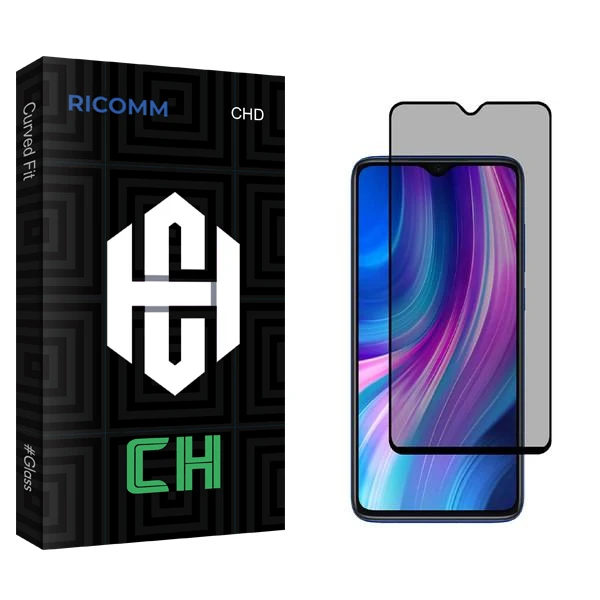 محافظ صفحه نمایش حریم شخصی ریکام مدل CH2 مناسب برای گوشی موبایل شیائومی Redmi Note 8