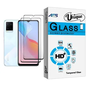 AFS Unique Glass2 Ceramics Screen Protector For  Y21 Pack Of 2