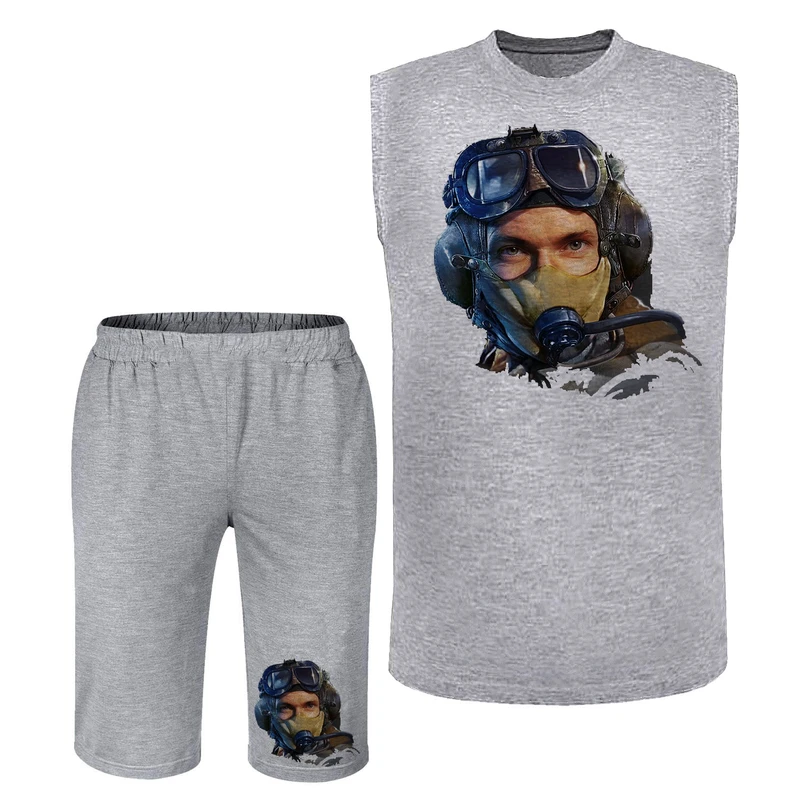 ست تاپ و شلوارک مردانه مدل کالاف A89