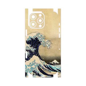 MAHOOT The Great Wave off Kanagawa of Hokusai-FullSkin Cover Sticker for Apple iPhone 16 Pro Max