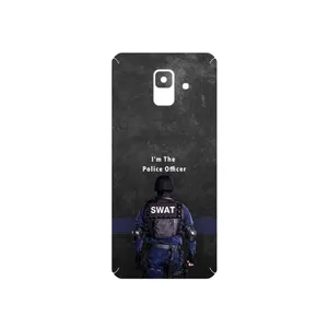 MAHOOT Police Officer Cover Sticker for Samsung Galaxy A6 2018