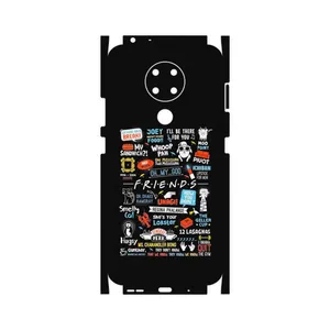 MAHOOT Friends 2-FullSkin Cover Sticker for Nokia 3.4