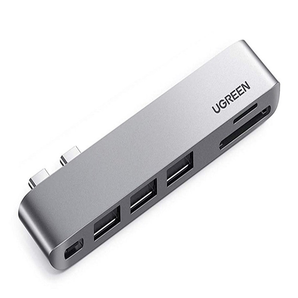 هاب 6پورت usb-c یوگرین مدل CM251-60560