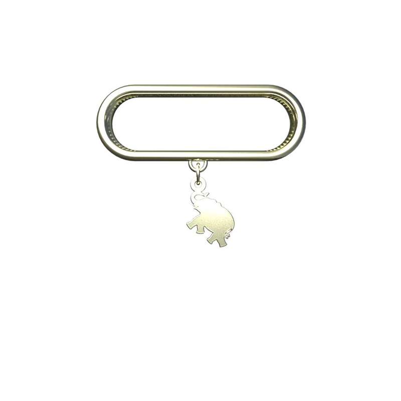 آویز ساعت طلا 18 عیار زنانه مدوپد مدل فیل کد SJ1-1214 آویز ساعت طلا 18 عیار زنانه مدوپد مدل فیل کد SJ1-1214