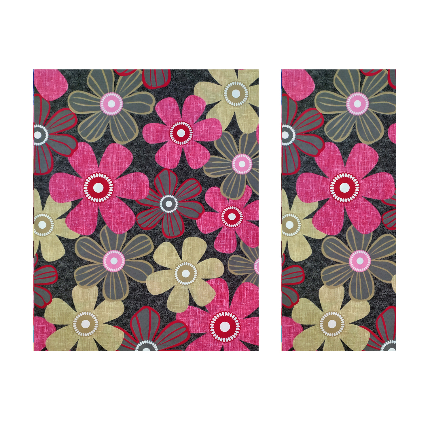 سرویس ملحفه مدل فلورا یک نفره دوتکه